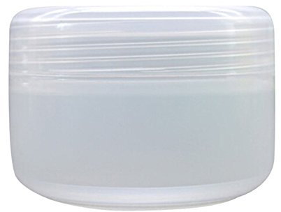 Gemini_mall® 5pcs Empty Plastic Makeup Jars Pots Travel Face Cream/Lotion/Cosmetic Containers (50ml, Transparent)