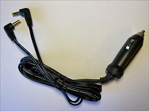 Replacement for 12V Car Charger for Bush 9 DVD9791BUK Dual Twin Screen Portable DVD Player