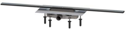 KESSEL Duschrinne Linearis Infinity 60 L: 1000 mm, DN 40, Black, geb., Megastop 45302.10