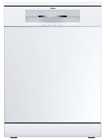 Teka DFS 76 810 WH - Lavavajillas Libre Instalación 60 cm, PremiumCare Series, para 14 Cubiertos, 8 Programas de Lavado, Programa Whisper, Bandeja FlexiSet2, Color Blanco