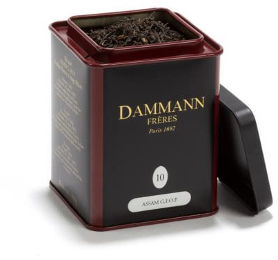 Dammann Frères Tè Nero Assam G.F.O.P. - Foglie di Tè Nero di Assam - 100 Gr