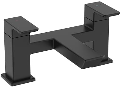 Bristan Cobalt Bath Filler Tap Black (COB BF BLK) | COB BF BLK, Modern design, Matching bathroom sink taps and shower available, Lifetime Cover