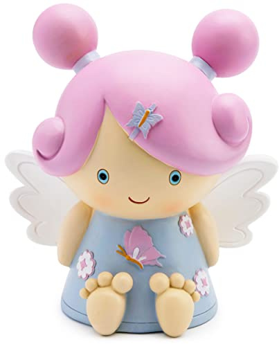 Mousehouse Gifts - Pink Hair Fairy Piggy Bank, Money Box for Children's Savings
