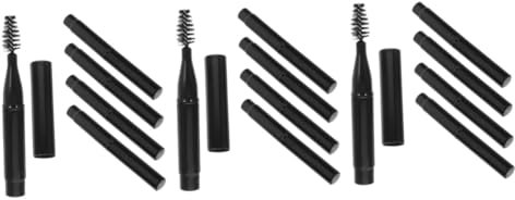 FRCOLOR 18 Stk Spiral-Augenbrauenbürste Make-up Pinsel Wimpernbürsten Mascara-Bürste Brauenbürsten für Wimpern Mit Deckel Maskara Kamm kurzes Spiel Nylon