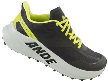 Ande Panther, Zapatillas para Carreras de montaña Hombre, Black Lime, 45 EU