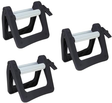Healvian 3pcs Toothpaste Hand Tube Squeezer Rolling Key Black Tube Squeezer Toothpaste Dispenser