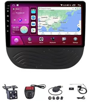 Android Car Stereo Radio Video Multimedia Player,9 Inch Touch Screen Radio Plug And Play Car Accessories With Bluetooth And Navigation And Backup Camera For C-hevrolet Malibu XL 2016 2017 20