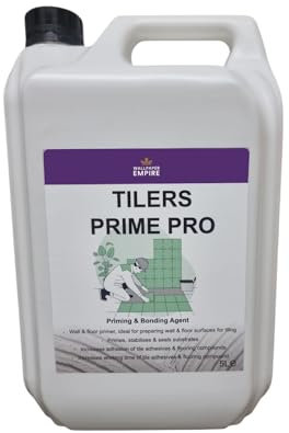 WALLPAPER EMPIRE WPE® Premium Quality Tilers Primer 5KG – High Adhesion & Sealing Solution for Flooring & Wall Tiles
