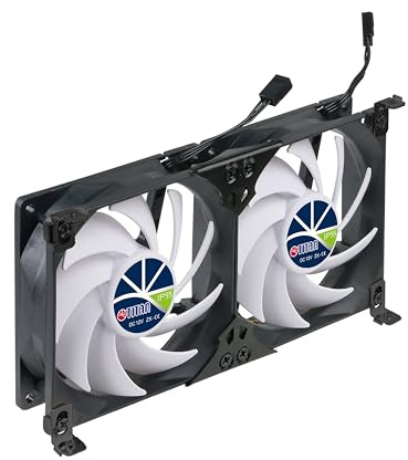 Titan TTC-SC22(A)/ V2 Kühlschrank-Doppellüfter 92x25mm IP55 für Camping