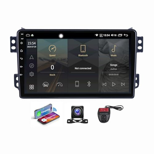 Android 13 Car Stereo for OPEL Agila 2008-2012, 9 Touchscreen, 4G WiFi, Wireless CarPlay, GPS Navigation, DSP, RDS, DAB+ Radio, Bluetooth, Reverse Camera Support