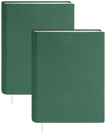 GLOBLELAND Buchumschlag 2 Stück Grüne Dehnbare Waschbare Wiederverwendbar Stoff Buchschoner 37 * 23CM Strapazierfähige Bucheinband Für Hardcover-Büchern Taschenbüchern