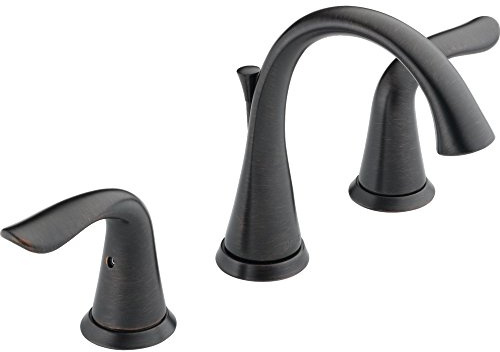 Delta Faucet Lahara 3538-RBMPU-DST weit verbreitete Badarmatur Bronze Badezimmer Wasserhahn Diamond Seal Technologie Metall Ablauf Montage Venezianische Bronze