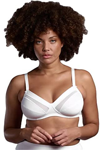 Lepel intimo donna reggiseno senza ferretto belseno cotone 270 colore bianco taglia 5 coppa b