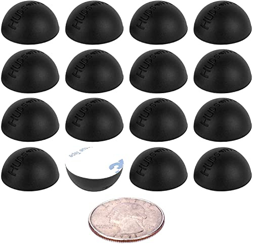 .75 Platinum Silicone Speaker Isolation Pads - 16-Pack Non-Skid Speaker Pads with Adhesive, Speaker Isolation Feet for Record Player Isolation - Turntable Feet and Subwoofer Isolation Pad - 20 Duro