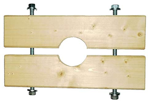 Holzzange für KG/HT DN 150/160 oder Blaue Brunnenbau Rohre zum BAU mit Plunscher, Kiespumpe, Erdbohrer Brunnenbohrer und Dreibein ihrer Gartenpumpe Schwengelpumpe in ihrem Garten