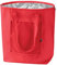noTrash2003 Faltbare Einkaufstasche mit Etui - leicht und stabil - mit Innen Aluminiumbeschichtung Kühlfunktion in 6 attraktiven Farben (Rot)