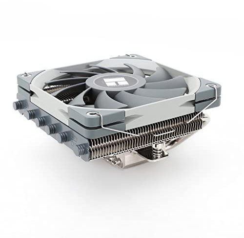 Thermalright AXP120-X67 Refroidisseur d'air pour processeur à profil bas avec ventilateur TL-C12015 PWM, 4 caloducs 67 mm de hauteur, pour AMD AM4/Intel LGA 1700/1150/1151/1155/1156/1200