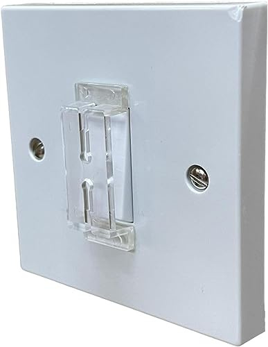 Cubierta protectora para interruptor de luz [10 unidades] cubre y evita el interruptor accidental, además proporciona un fácil acceso para conmutación intencional, perfecta para tono, cubierta de