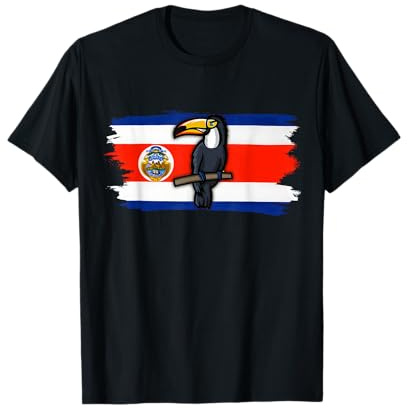 Costa Rica flag tshirt, Costa Rica t shirt, Costa Rica donne Maglietta