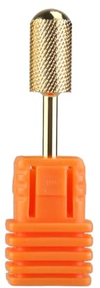Housoutil Broca Carburo Uñas Dorada 3/32'' Reemplazo Para Lima De Uñas Eléctrica Fresa Manicura Para Taladro De Uso Profesional Y En Casa
