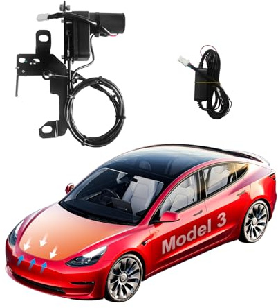 Soft Close Frunk Suction Lock Quiet Auto Latch Assembly Front Trunk Closing Accessories Fit for Tesla Model 3 2021 2022 2023 Highland 2024 2025 2026