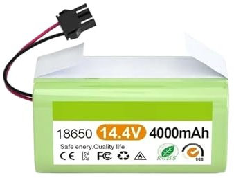 Accesorios De Repuesto Batería De 14,4 V 4000 MAh, Compatible con Conga, 950 990 1090 1790 1990, Compatible con Deebot, N79S N79 DN622 11S 12 X500(14.4V 3200mAh)