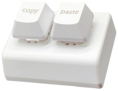 Zqxnt Clavier mécanique ergonomique à 2 touches pour joueurs et designers, rétro-éclairé, connexion USB, échange à chaud