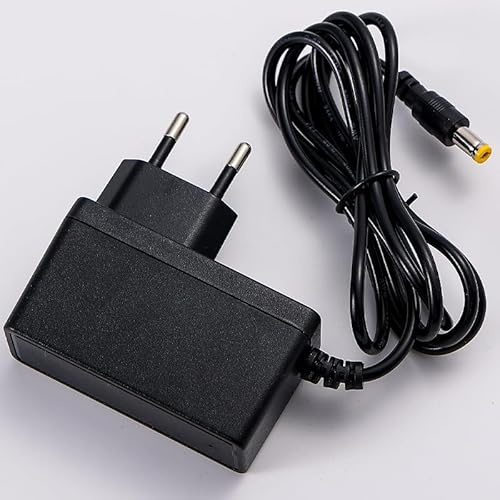 Adaptador de Corriente 12V 18W 1,5A - AC/DC - Fuente de Alimentación para Cámaras, Tiras LED, Módems - Transformador 12V Doméstico para Pantallas, Equipos Electrónicos - Entrada AC 100-240V