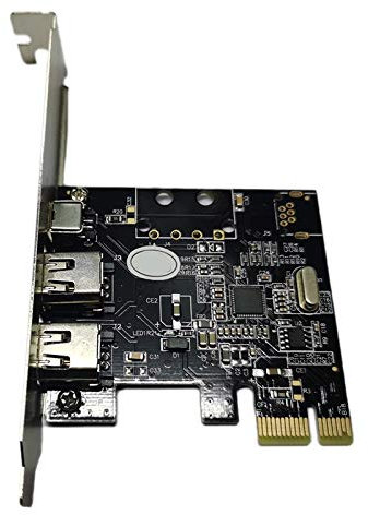 Mengmen Tarjeta Firewire, PCIe Firewire 800 adaptador para Win10,3 puertos IEEE 1394 PCI tarjeta controladora para PC de escritorio Win 7