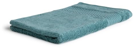 Möve Pure Luxury Gästetuch 30 x 50 cm aus 100% Ägyptischer Baumwolle, smaragd