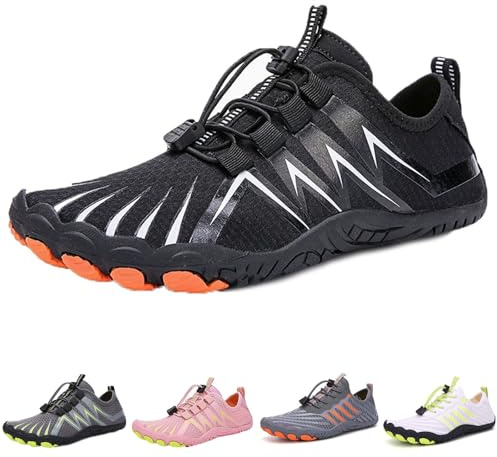 SYT-MD Zapatos de conexión a Tierra con Cobre, Calzado de Senderismo Descalzo for Mujeres y Hombres, Calzado ortopédico Antideslizante for Senderismo.