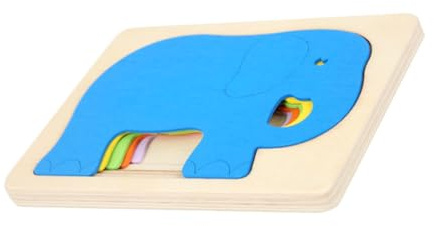 CIYODO Lernpuzzle für Kinder Mehrschichtiges 3D Puzzlespielzeug Sicheres und Kreatives Spielzeug für Frühe Kindheit