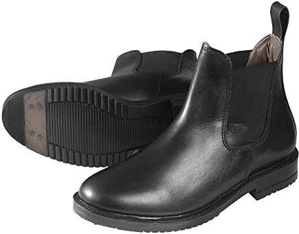 PFIFF Herren 744825 Jodhpurstiefelette Leder Schwarz 39, Schwarz, 39 EU