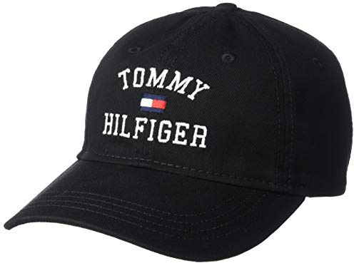 Tommy Hilfiger Men's Tommy Baseball Cap, Black, OS