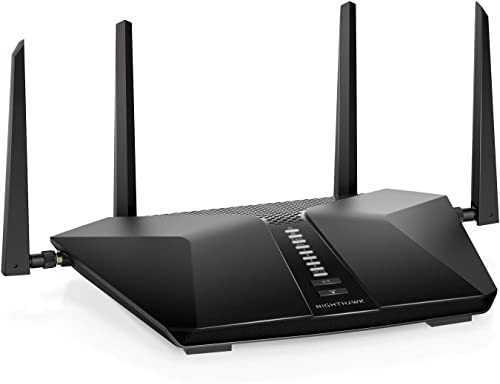 Netgear NETGEAR RAX50-100NAR Nighthawk 6-Stream AX5400 WiFi 6 Router, Black (Renewed)