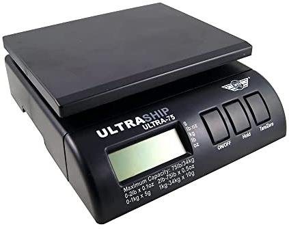 Digital 34kg 75lb Parcel Letter Postal Ultraship Weighing Scales