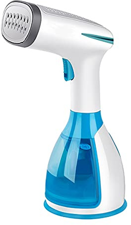 QSCTYG Plancha de Vapor Vertical Vapor de Ropa 1500W Tela de Mano Plancha de Mano Plancha de Vapor 280ml Mini Portátil Vertical Hogar Viajar para la Ropa Plancha 486 (Color : Blue, Plug Type : A)