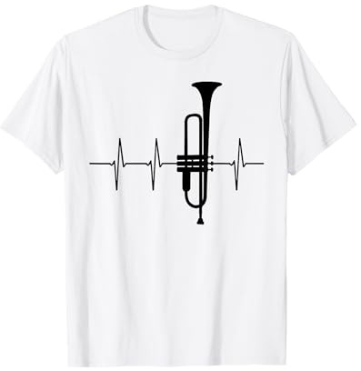 Musiker - Trompete Herzschlag T-Shirt