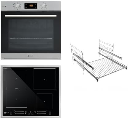 Bauknecht BAKO STEAM PROTECT/Einbau Backofen-Kochfeld Kombination/Backofen (60 cm)/EEK A+/Gentle Steam/Multi-Level-Kochen/Maxi Cooking/Glaskeramik-Kochfeld (60 cm)/Clean Protect/1 FlexiDuo/MyMenu