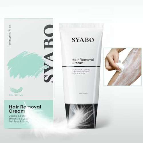 Hair Removal Cream: Intimate/Private Hair Removal For Women & Men - Painless Depilatory Cream Lotion for Bikini, Legs, Arms, Underarms and Body, Sensitive Formula for All Skin Types, 5FL OZ