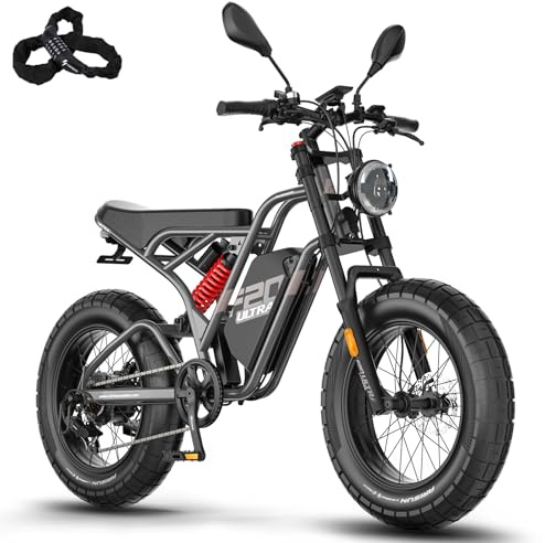 [ officiella ] Fafrees F20 Ultra E-cykel män 20 tum med batteri 48 V 25 Ah/1 200 Wh, E Fatbike Ebike 180 kg lastbar, 79 N.m elcykel damer, S Pedelec IPX5, Fat Bike Ebike, E mountainbike