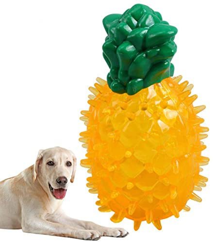 yanzisura Welpenspielzeug, Nachahmung in Fruchtform, zum Zahnen von Welpen, gefrierbar, kühlendes Spielzeug für Schäferhunde, Huskys, Labradore, große Hunde, Pudel