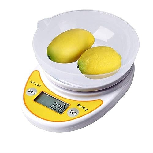JUELIN Bilancia digitaleBilancia per Alimenti da cucinaBilancia da cucinaBilancia digitaleBilancia da Cucina con displayBilancia Elettronica ad Alta precisione (Dimensioni : 1kg/0.1g)