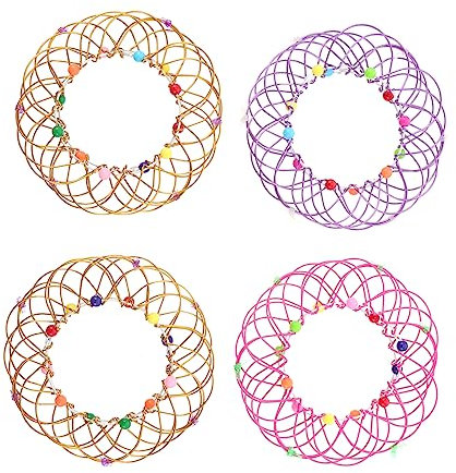 KITANDOVE Mandala-blumenkorb-spielzeug Aus Eisen 36 Verschiedene Formen Zum Entdecken Leicht Und Kompakt Für Kinder