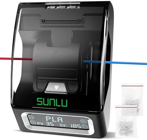 SUNLU Official Filament Connector, 400 Stück PTFE-Hülsen Filament Verbinder für 3D Drucker Filament 1,75 mm, Kompatibel mit PLA PETG TPU ABS PA Nylon, Filamentspleißer Einfach zu Bedienen