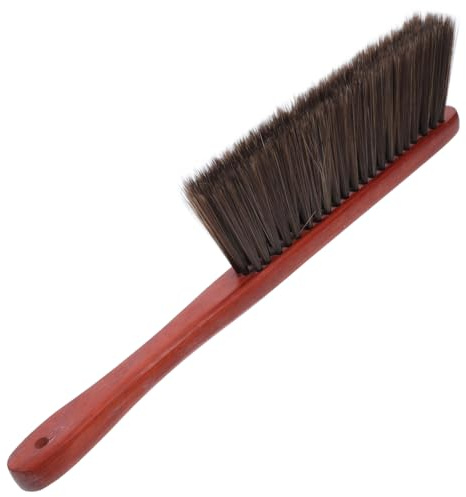 PRETYZOOM Wooden Fireplace Cleaning Brush Long Handle for Bench and Sofa Dusting Includes Fireplace Brush Broom for Efficient Cleaning