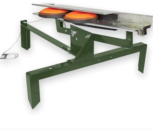 Trimax Lanzador de Tiro al Plazo Doble (Cuerda) | Lanzador de Platos de Arcilla. Lanza Manual con Cuerda.