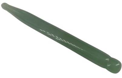 Toyvian Jade Gua-sha-werkzeug für Gesicht und Augenmassage Schabemassagegerät aus Natürlichem Jade Gua-sha-massage für Glatte Haut