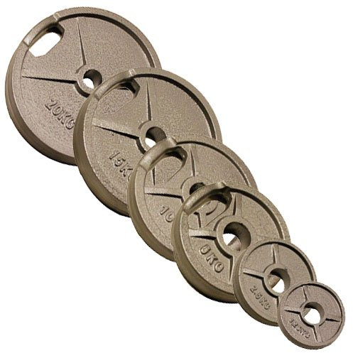 POWER EXTREME Hantelscheibe, guss, 51mm, Grifflöcher 10 kg