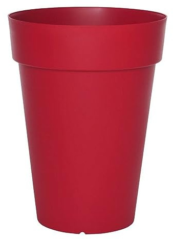Riviera Pots de fleurs Soleilla Haut Rouge 52 x 52 x 39 cm 38 ml 415356